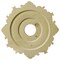Ekena Millwork Riley Ceiling Medallion (Fits Canopies up to 4 5/8"), 18"OD x 3 1/2"ID x 1 1/2"P, Primed White CM18RL - alternate 4